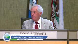 City Council Regular Meeting September 14, 2026