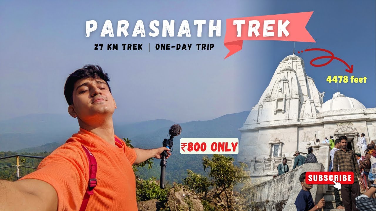 Bike Ride to Jharkhand’s Highest Point |  Parasnath Hill Trek | Ep - 02