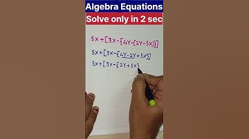 Solve Algebra Equation in 2 seconds 😱#mathstricks #shortsfeed #viral #trending #algebra #bodmas