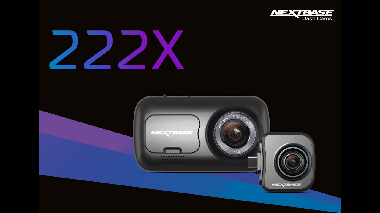 Nextbase 222x Front Dash Camera 1080p/30fps HD Recording - YouTube