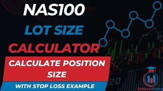 NAS100 Lot Size Calculator - Calculate NAS100 Position Size and Open Order