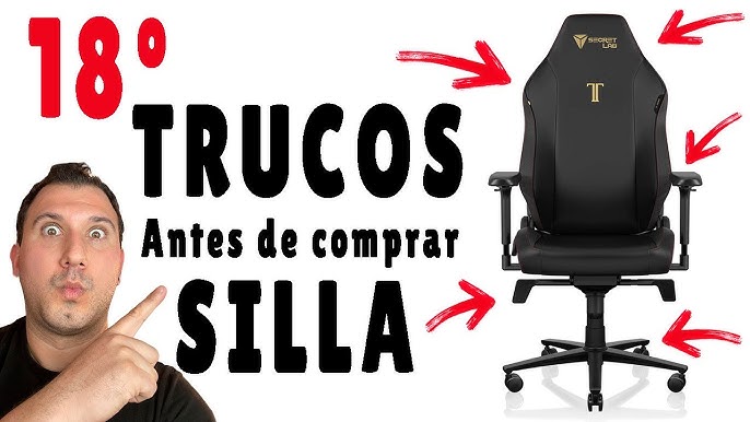 Sillas para JUGAR a la PLAY baratas, Silla Gaming OUTLET 2023