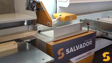SuperPush 250 Optimizing cross-cut saw Линии оптимизации Optymalizerka Otimizadora