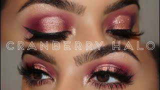 Cranberry Halo Eye || Too Faced Natural Lust Palette