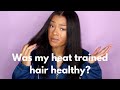 IS MY HEAT TRAINED HAIR EVEN HEALTHY? | Salon Visit Update