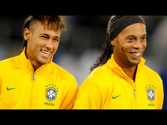 Há 12 anos atrás, Neymar e Ronaldinho se enfrentavam pelo