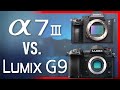 Sony A7iii vs LUMIX G9 low light comparison