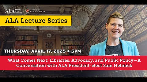 ALA Lecture Series: Sam Helmick - April 17, 2025 | UMD INFO College