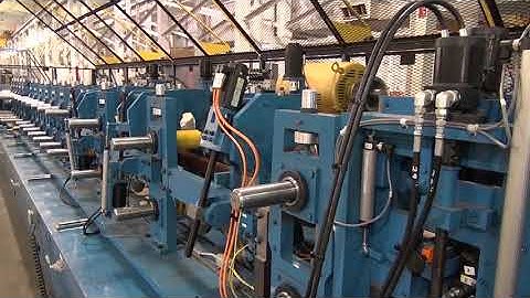 Bradbury Auto Anti Flare Fixture for Structural Steel Framing and Purlin Roll forming Lines