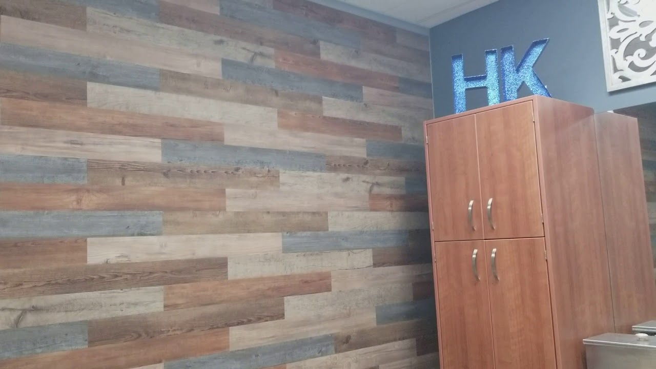 Wood Vinyl Wall Covering - YouTube