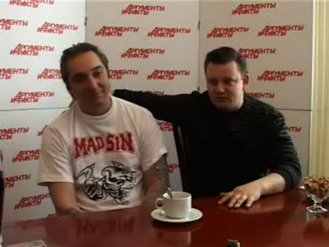 М.Горшенев и А.Князев на пресс-конференции "АиФ", 10.04.2009