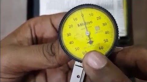 Dial Indicator   Lever Type Dial Indicator Hindi