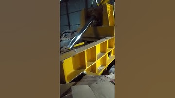 🏭 Baling Press Machine Testing at Client Site | Live Trial & Installation 🔧#hydraulicpress #machine