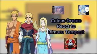 Coleus dream OVA react to Rimuru |Gacha reaction| ship: Rimuru x Zenobia