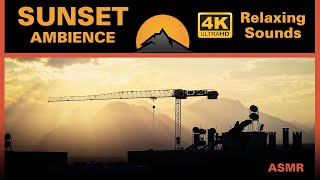 Antalyada Gün Batımı. Uyumak, Çalışmak Ve Dinlenmek Için Muhteşem Gün Batımı Ambiyansı. 4K
