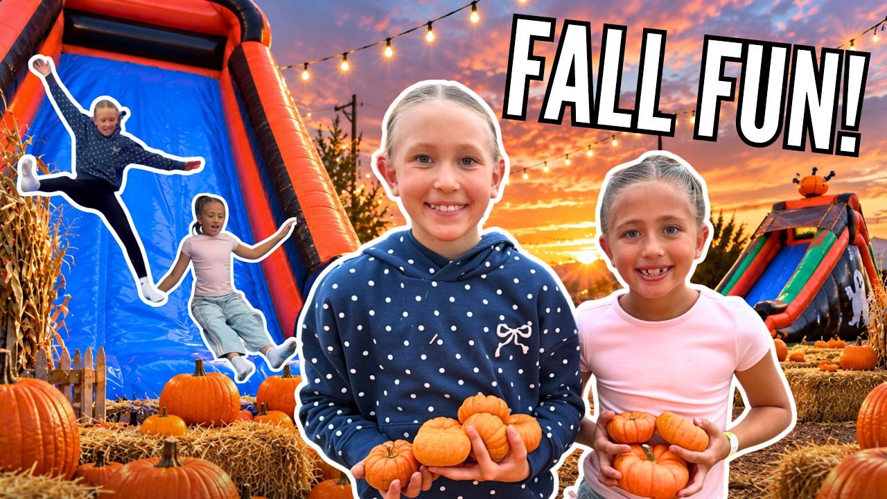 A Day at the Pumpkin Patch! Slides, Rides & Fall Fun | Life As We Gomez
