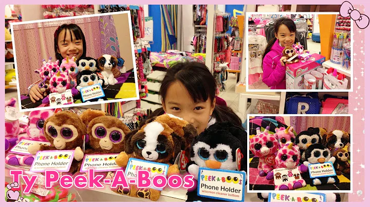 Ty Beanie Boos & Peek-A-Boo Update - Ty Peek-A-Boos Review