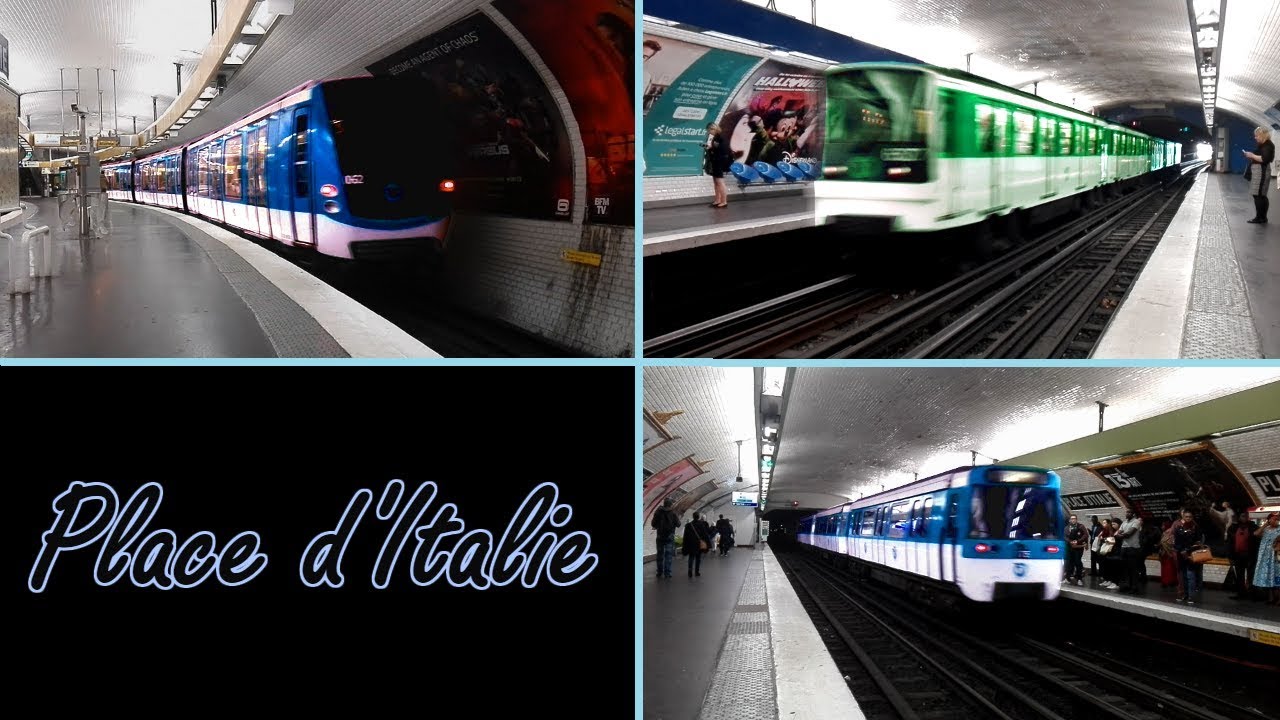 Станция Плас д’Итали : Парижский метрополитен