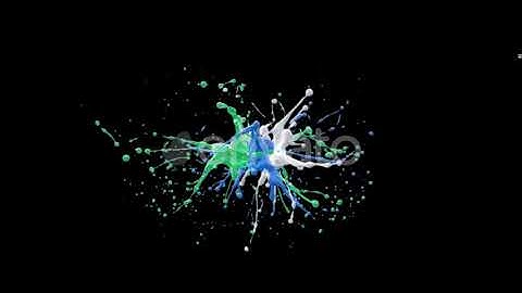 Paint Explosion | Motion Graphics - Envato elements