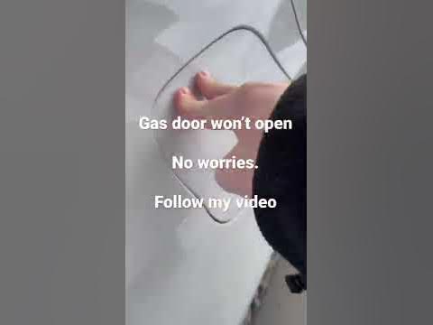 Audi gas door won’t open. Emergency release use and location - YouTube