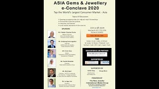 ASIA Gems & Jewellery e – Conclave 2020 : Tap the World’s Largest Consumer Market – Asia