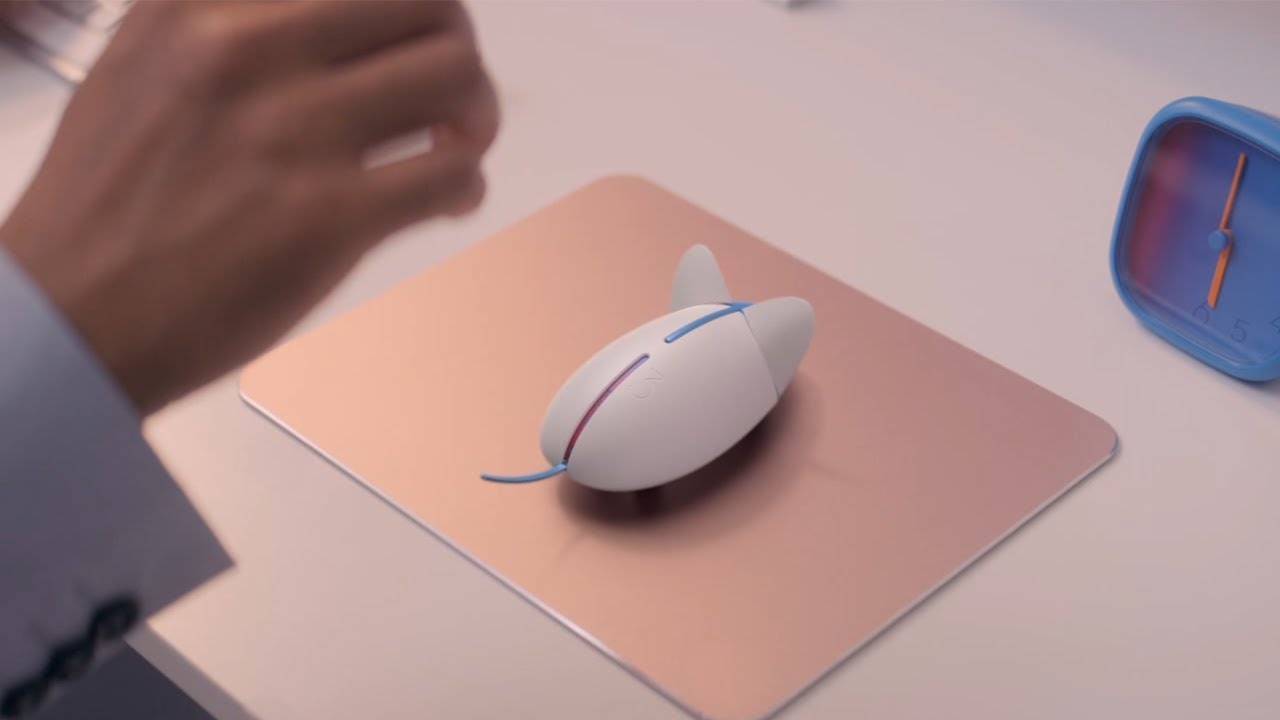 Cette souris d'ordinateur s'enfuit pour vous obliger à déconnecter du  travail 