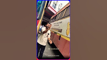 KSRTC Conductor Swag😮‍💨Watch till the end 🎥 #bus #shortsfeed #shorts #brgarage