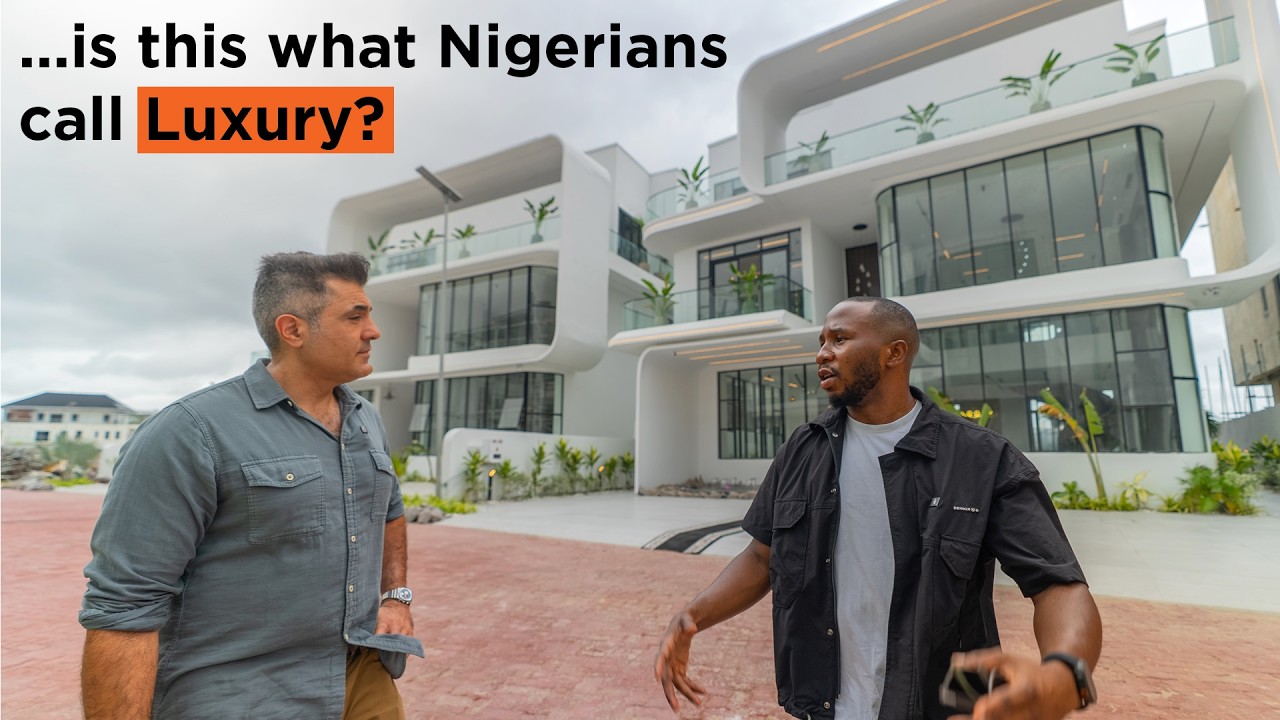 Still from American real estate expert investigates luxury homes in Nigeria @ArvinHaddadOfficial