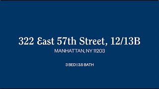 322 East 57th St #12/13B