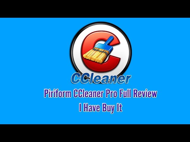 Piriform CCleaner Review - Download CCleaner ★FREE★ Here