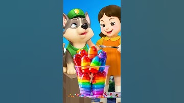 Squid Game AI vs Paw Patrol Korean Ice Cream ASMR #squidgame #asmr #squidgame2