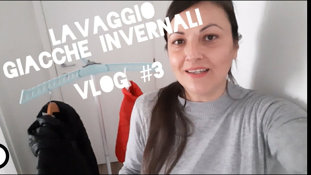 🌺Come Lavare le GIACCHE Invernali🌺 #3Vlogmas🌺