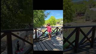 praia fluvial dos olhos d' água ...#portugal🇵🇹 #diversão