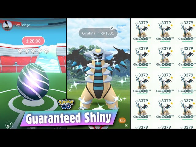 pokemongo] [genIV] Shiny and Lucky Giratina! : r/ShinyPokemon