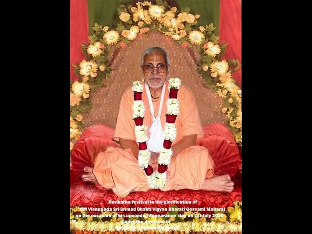 Glorification of SriSrimad Bhakti Vigyan Bharati Gosvami Maharaj Day-1 (26-June-2020) Part-1