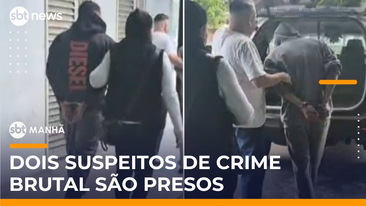 Polícia prende dois suspeitos de roubo seguido de estupro em Santo André (SP) | 