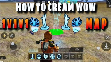 How To Make Wow Map | 1v1v1 | Bgmi | Pubg  