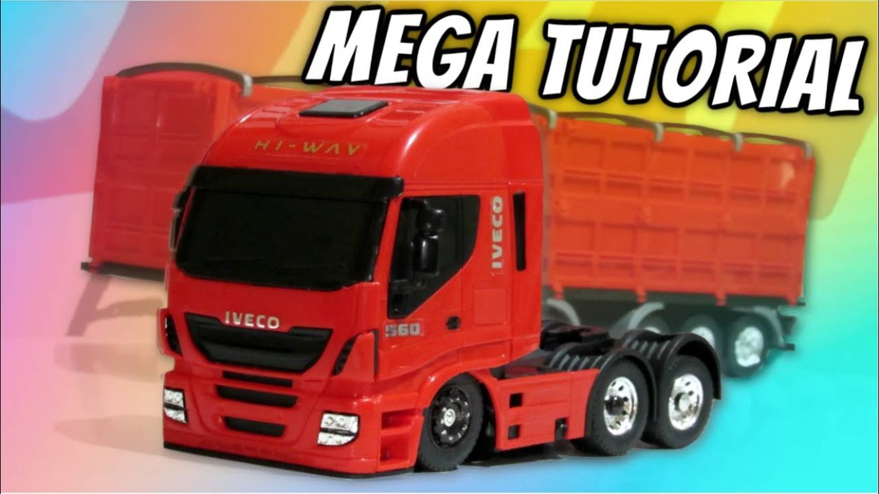 Caminhão Brinquedo Miniatura Hi Way Iveco Graneleiro Neni