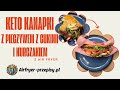 Fit Keto Kanapki z Kurczakiem i Pieczywem z Pieczonej Cukinii z Air Fryer