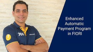 Enhanced Automatic Payment Program in FIORI