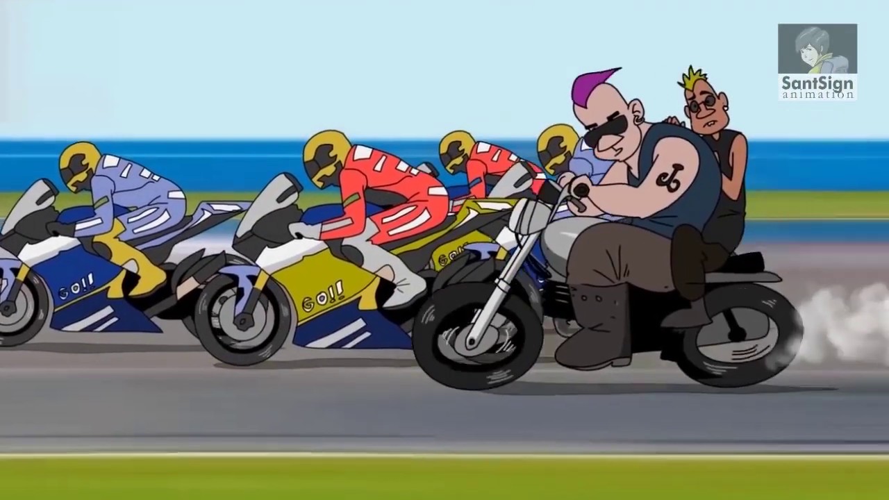  Kartun  Lucu  Crazy  Racer  YouTube