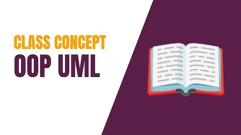 Class Concept in OOP| OOP UML #2| Unified Modeling Language #youtube #uml #oop