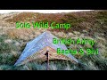 Peak District Solo Wild Camp ¦ British Army Basha & Bivi ¦ Osprey Rook 65