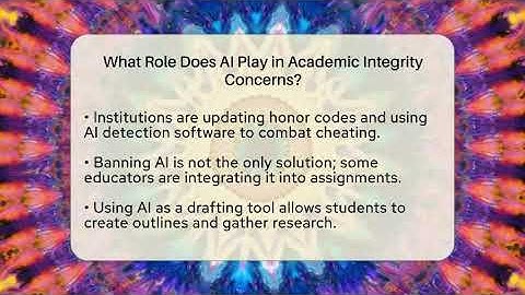 What Role Does AI Play in Academic Integrity Concerns? | Safe AI for The Classroom News