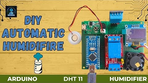 DIY Automatic Humidifier  | Arduino Humidifier #arduino #dht11