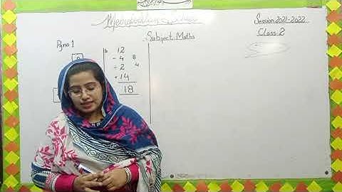 Metropolitan School August Week 1 Class 2 Math Lesson