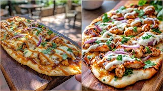 Easy Homemade Chicken Flatbread Recipe | Soft & Fluffy Shawarma Wrap screenshot 3