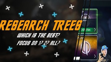 Research! | Should you focus on all branches in Star Trek Fleet Command? | Ranking the trees