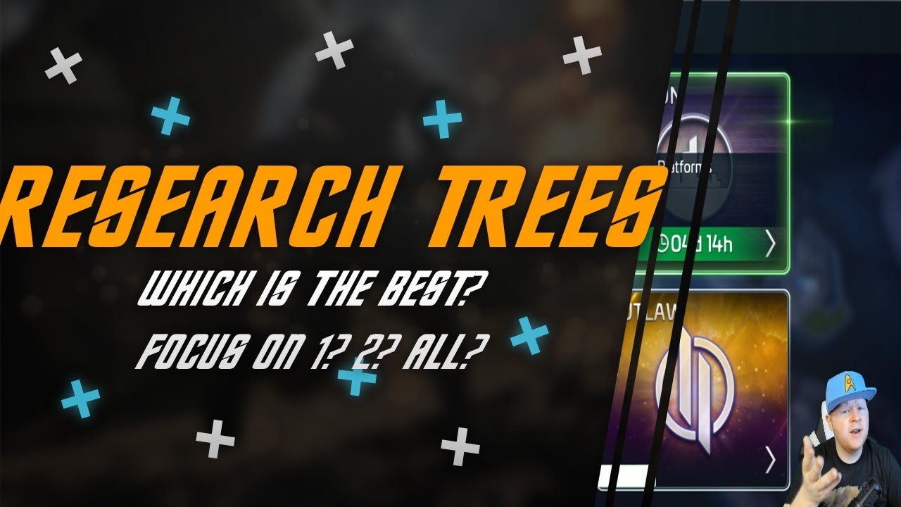 Research! | Should you focus on all branches in Star Trek Fleet Command? | Ranking the trees