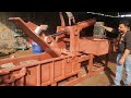 Hydraulic scrap baling press machine baling machine